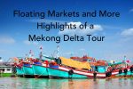 Floating Markets and More: Highlights of a Mekong Delta Tour
