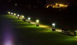 Deck and path lighting enhances safety , style, and ambiance.