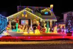 Holiday Light Installation in Brentwood