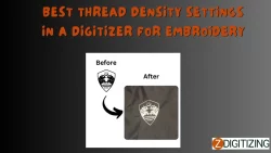 Best Thread Density Settings in a Digitizer for Embroidery