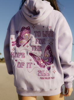 pink palm puff