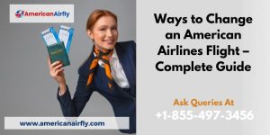American Airline flight change