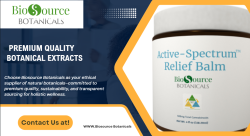 premium quality botanical extracts