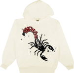 Sp5der x Mariah The Scientist Scorpion Hoodie Cream