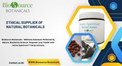 Ethical Supplier of Natural Botanicals