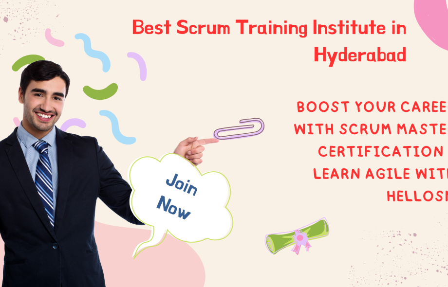 Professional attending online Scrum Master training, symbolizing Agile learning and career advancement with HelloSM.