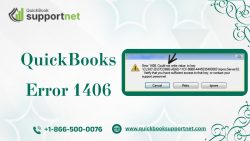QuickBooks Error 1406