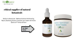 ethical supplier of natural botanicals
