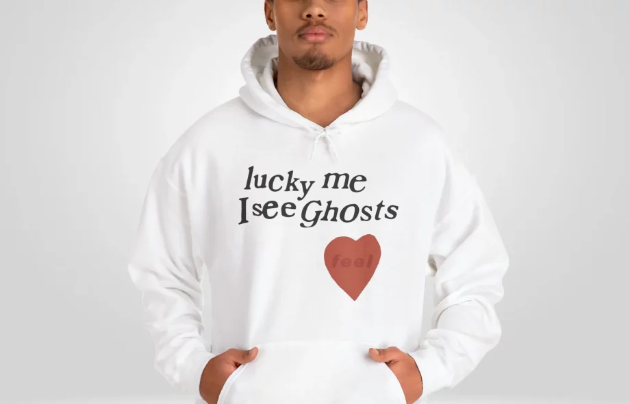Lucky Me I See Ghosts Hoodie Brand
