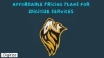 Affordable Pricing Plans for iDigitize Services