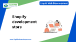 Shopify development store