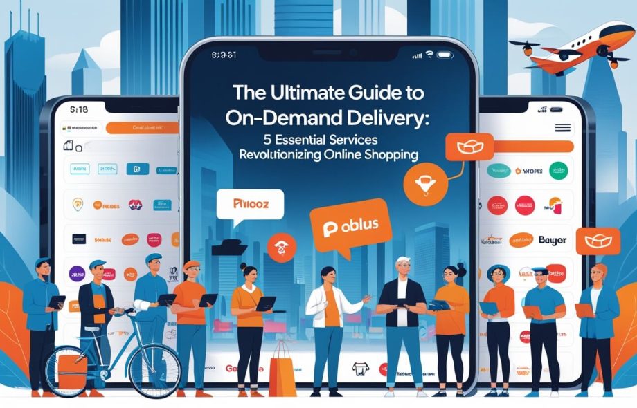 The Ultimate Guide to On-Demand Delivery 5 Essential Services Revolutionizing Online Shopping