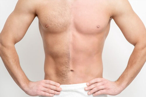 mens waxing at home
