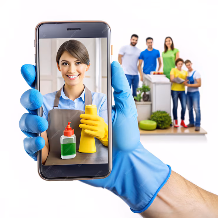 House cleaning service app