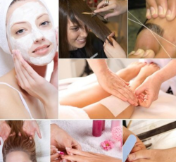 women salon at home