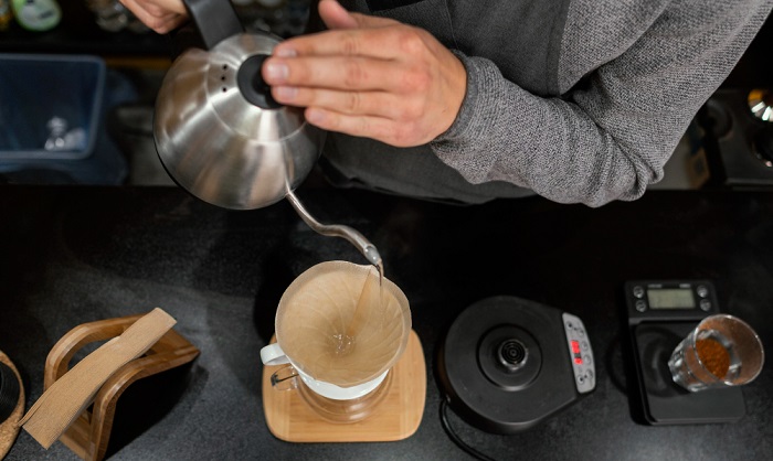 Decaffeinated coffee